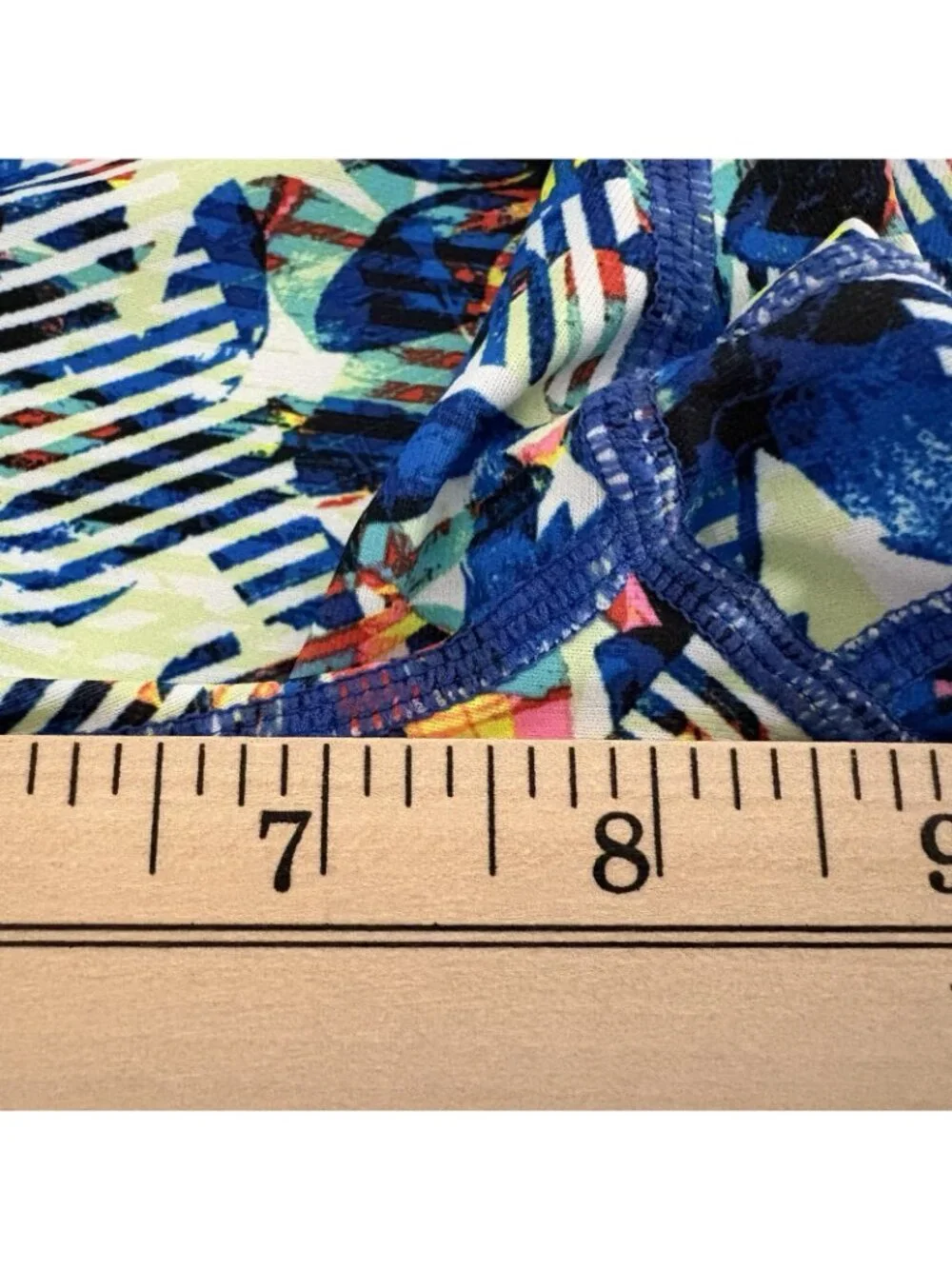 Gap Fit Multicolor Abstract Print Capri Leggings